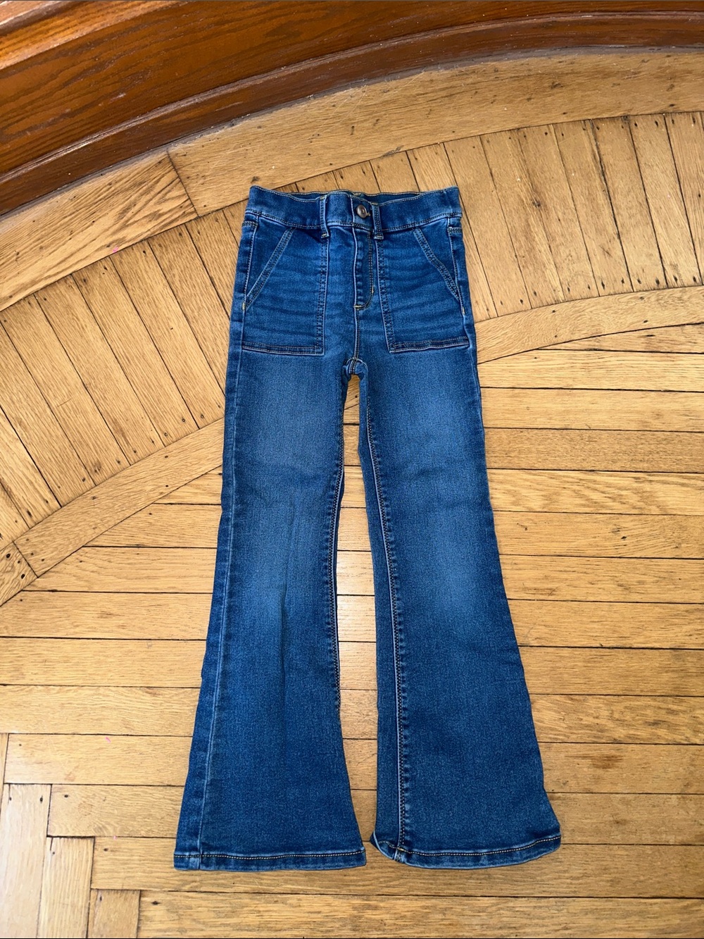 wonder nation Blue Flare Jeans for Girls
